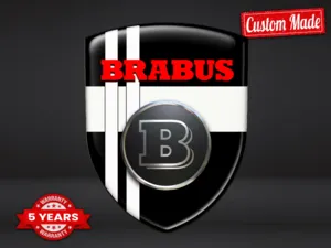 Brabus Adesivi Vetri Auto su Misura Sport Regolabili Robusti